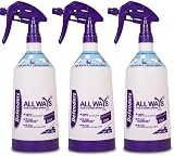 Defenders All Ways Sprayer Bottle 1 Litre Adjustable Nozzle Upside Down view 2