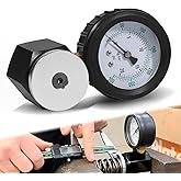 66835 Valve Spring Tester Use in Vise/Arbor Press, Valve Spring Pressure Rating Checker Gauge Tool, 0-300 lb Range