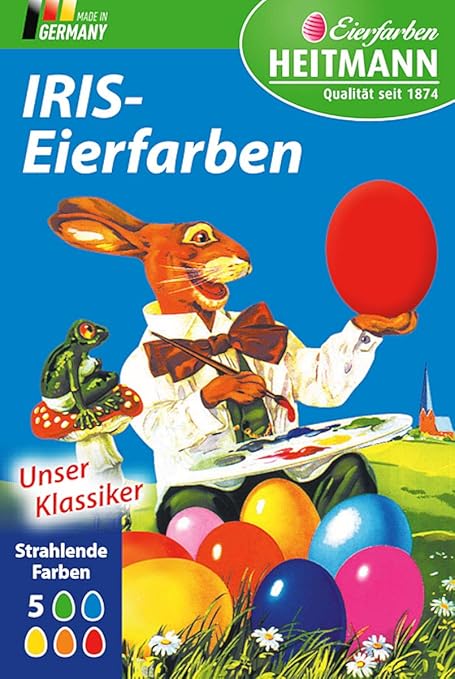 Iris-Eierfarben Tabletten