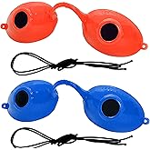 Super Sunnies Indoor Tanning Bed Eye UV Protection Glasses Goggles by USA, Random Colors
