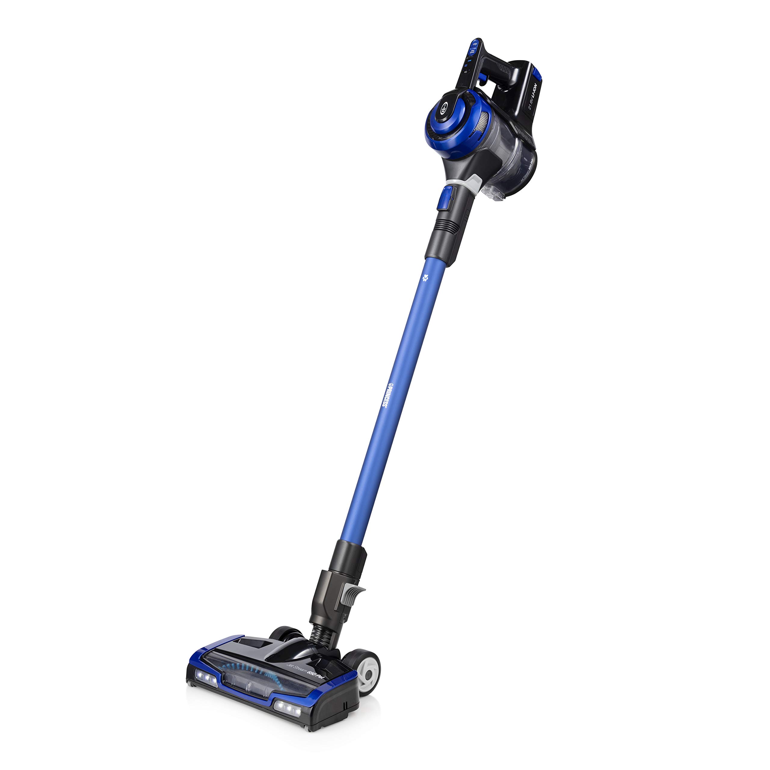 Princess 01.339650.02.001, Jet Stream 650 PET Cordless Vacuum Cleaner, Black & Cobalt Blue