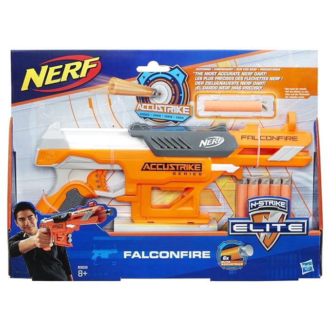 Hasbro B9839EU4 - N-Strike Elite AccuStrike Falconfire kompakter Spielzeugblaster