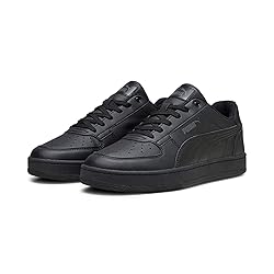 PUMA Men's Caven 2.0 Buck Sneaker, Black Black, 12