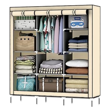 Amazon Com Yxord 69 Non Woven Fabric Wardrobe Portable Clothes