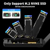 FIDECO M.2 NVMe SSD Enclosure USB 3.2 Gen 2 10Gbps Sandwich Tool-Free view 2