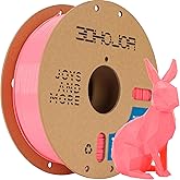 3DHoJor PLA Pro (Plus) Filament 1.75mm, 3D Printer Filament PLA Plus, Cardboard Spool 3D Printing Filament, Dimensional Accuracy +/- 0.03 mm-Pink,1kg