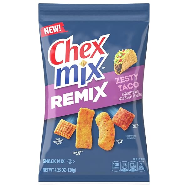 CHEX MX REMIX ZSTY TACO 4.25 OZ