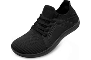 LeIsfIt Womens Walking Shoes Wide Toe Barefoot Shoes Breathable Minimalist Zero Drop Sneakers