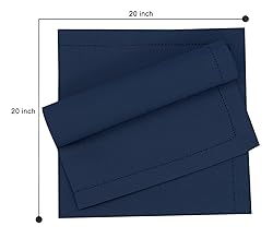 Ruvanti Premium Linen Napkins Set of 6-20x20