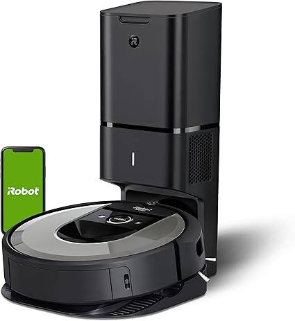 Robot Vacuum with Automatic Dirt Disposal-Empties Itself
