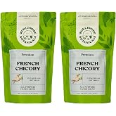 Worldwide Botanicals French Chicory Root, 1 Pound - Brew Like Coffee, Blend Roasted Chicory Root With Coffee, Prebiotic, Acid Free, Caffeine Free, Kosher, Pack of 2