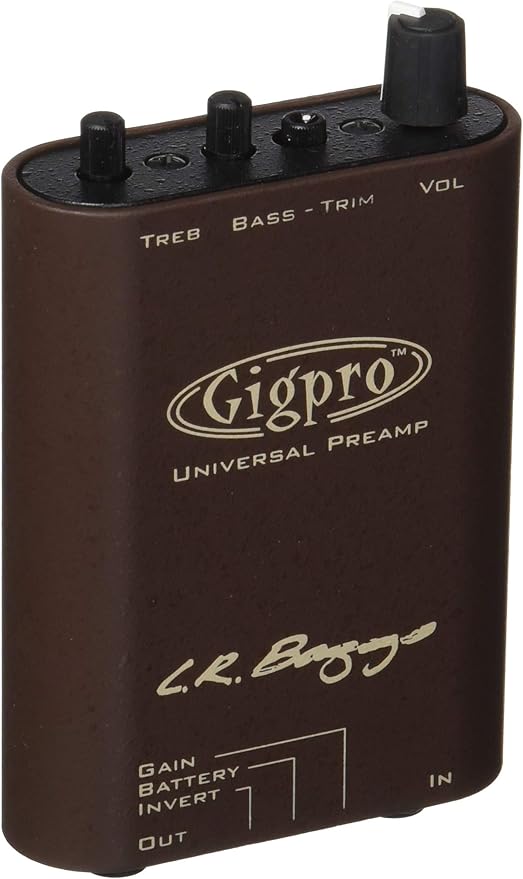 L.R. Baggs GIGPRO Gig Pro Channel 2 Band Preamp EQ (1) Amazon.co.uk