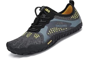 SAGUARO Kids' Barefoot Shoes Boys Girls Quick Dry Aqua Athletic Sneakers Lightweight Sport Footwear Toddler Water Shoes