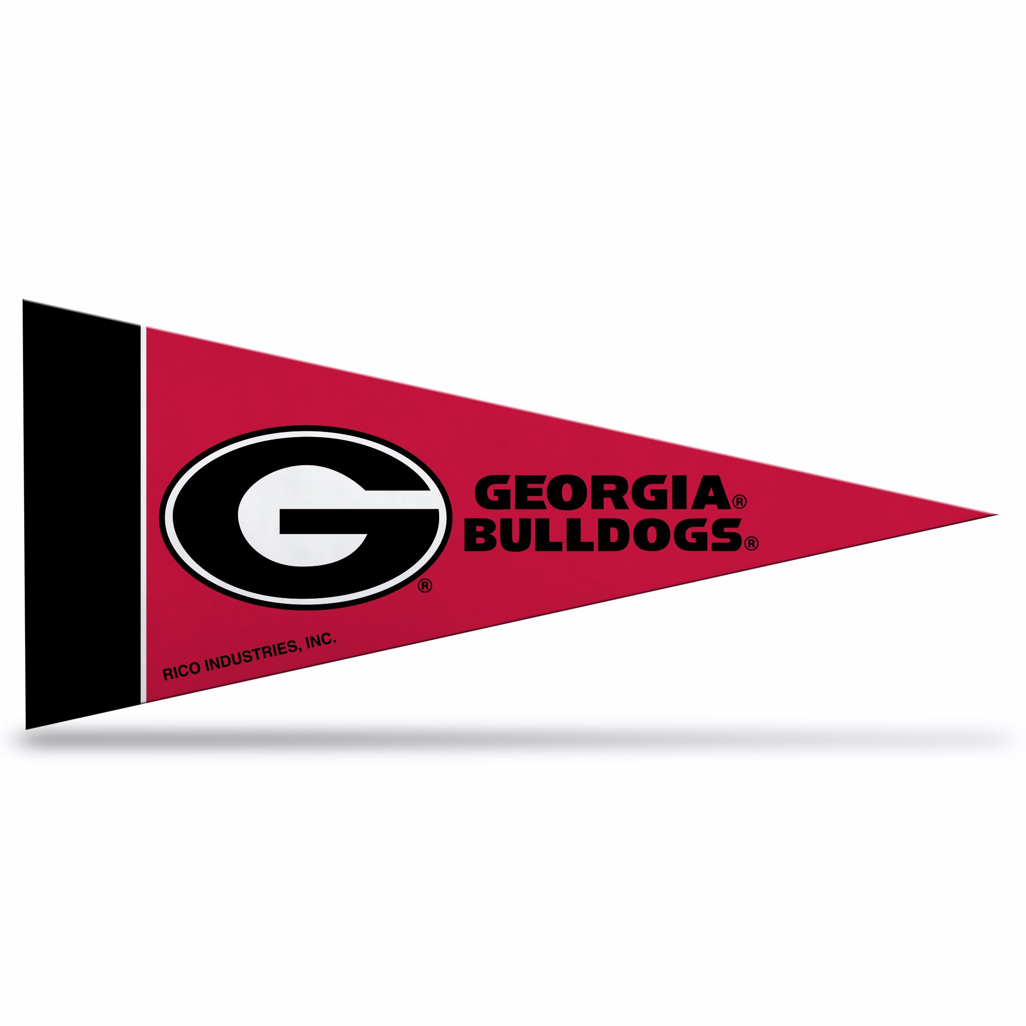 Rico Industries NCAA Georgia Bulldogs 4-Inch by 9-Inch Classic Mini Pennant Décor