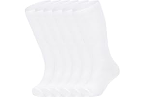 American Trends Kids Soccer Socks Youth Boys Baseball Youth Football Softball Girls Knee High Socks 6 Pairs