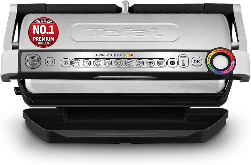 Tefal Optigrill Plus XL 9 Programs Measure Cook Temperature Intelligence