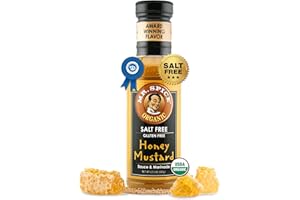 Mr. Spice Organic Salt-Free Sauces-Honey Mustard, 298G