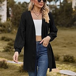 ADJHDFH Cardigan With Pockets For Women Dressy Crop