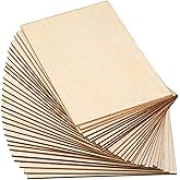 15 Pack Basswood Sheets, Unfinished Wood, Thin Plywood Wood Sheets for Crafts, House Aircraft Ship Boat Arts and Crafts, School Projects, DIY Wooden Model Making(150 * 100 * 2mm)
