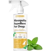 NatureStop Mosquito Repellent Spray for Dogs (16oz) | DEET-Free Formula, Outdoor Protection For Dogs, Outdoor Activities, Pet-Safe Formula, Made in USA
