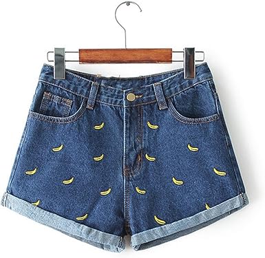 flower shorts denim