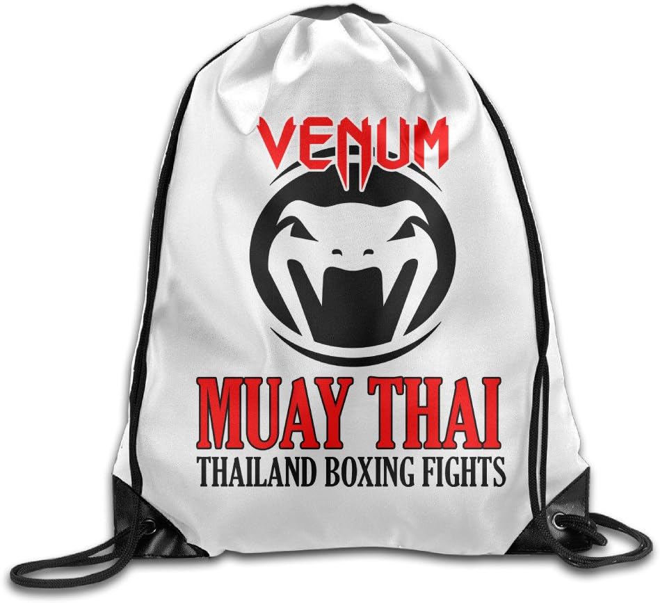 Venum Muay Thai Logo Gym Bag Travel Sports Drawstring Backpack