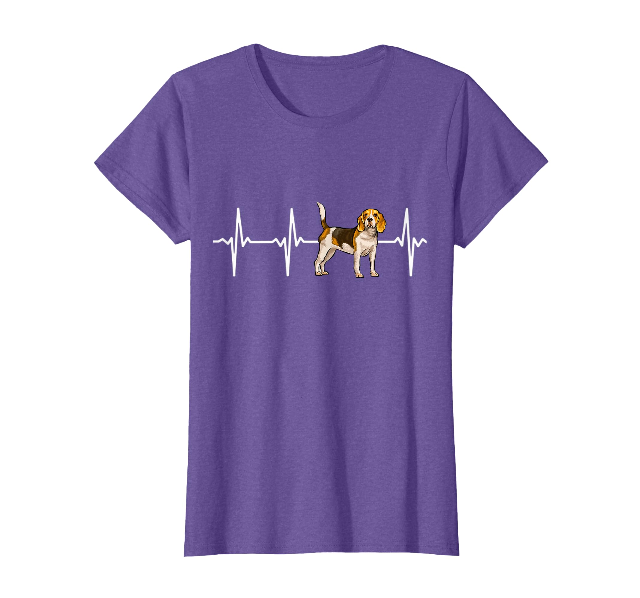 Beagle Heartbeat Love My Dog T-Shirt