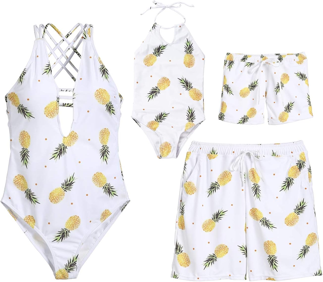 siblings matching swimwear