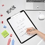 Hongri Plastic Clipboard with Pen Holder 12.5 x 9 in Pack of 6 Black view 8