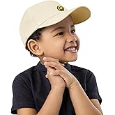 Smile Face Toddler Hat Baseball Cap for Boy Girls Baseball Hats Kids Soft Cotton Adjustable Cute Caps for 4-12 Years