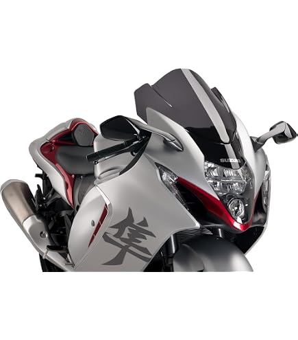 Amazon.com: Puig Z-Racing Screen Suzuki GSX-R1300 Hayabusa 21-22