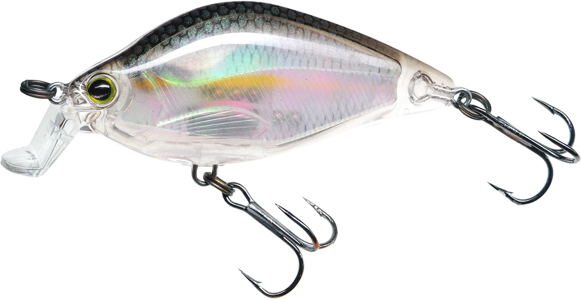 R1320-RGZS 3Dr Flat Crank, Color, Real Gizzard Shad, 55mm 2-1/4"