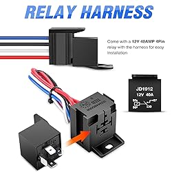 Nilight Ignition Switch Panel 12V 4 in 1 Rocker