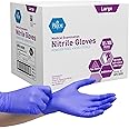 MedPride Powder-Free Nitrile Exam Gloves, Large, 100 Count, Pack of 10