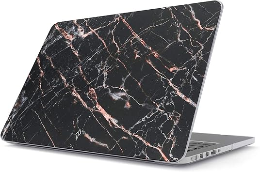 Amazon Com Burga Hard Case Cover Compatible With Macbook Pro 13 Inch Case Release 16 18 Model 2 251 With Or Without Touch Bar Rose Gold Black Marble Computers Accessories