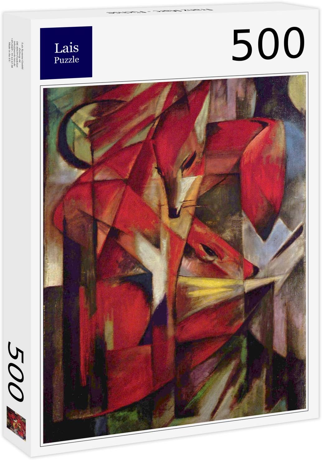 Lais Puzzle Franz Marc Zorros 500 Piezas Amazon.es Juguetes y juegos