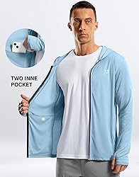 G Gradual Men's UPF 50+ Sun Protection Hoodie