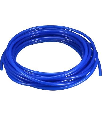 Tuyau Pneumatique PU 8mm OD 5mm ID - 2 Mètres, Noir, Pour Usage Industriel, Neuf