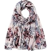 vimate Lightweight Scarf for Women Fashion Head Cover Hijab Cotton Voile Scarf Shawl Wrap for Spring Fall Winter Season