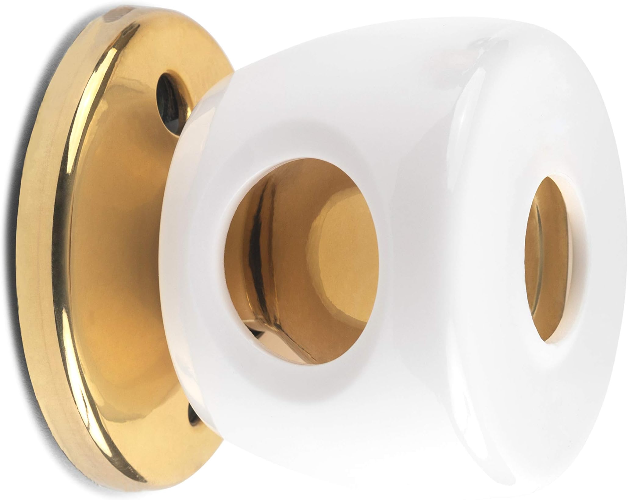 UnaBaby - Door Knob Safety Cover - Choose 1 of 4 Colors Available - White- Four Pack (All White) - Child Proof Doors - Toddler and Baby Safety