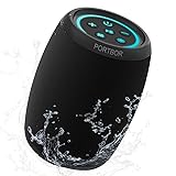 PORTBOR Portable Bluetooth Speaker