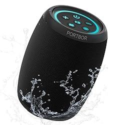 PORTBOR Portable Bluetooth Speaker