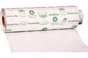 Dingga Decor Butcher Paper Roll for Wrapping Food Roti Paratha N Baking Cake N Cookies Parchment Food Wrapping Paper (110 Meter Roll)