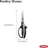 OXO Good Grips Poultry Shears - Stainless Steel, Easy Clean Design view 2