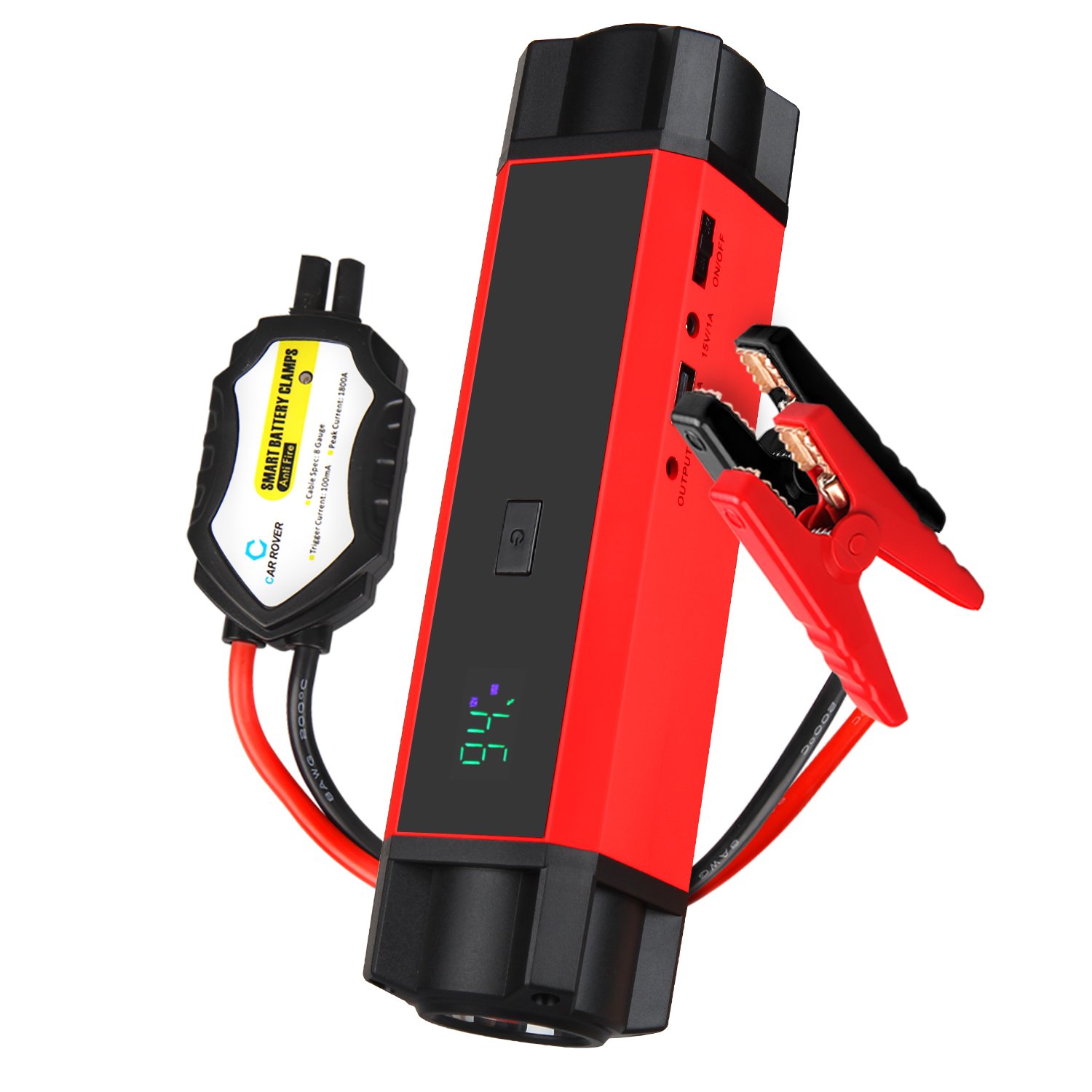 A Arrancador de Coche Jump Starter mwh Bateria Cargador Externa Banco de