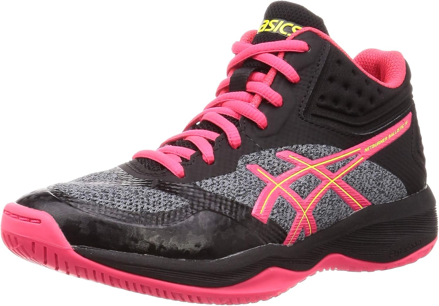 asics gel netburner ballistic mt womens netball shoes