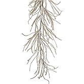 Melrose International Glittered Pine Garland (Set of 2)