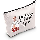 POFULL Musical King Merchandise Da Da Da Zipper Pouch Makeup Bag for Musical Theatre Lover (DA DA DA bag)