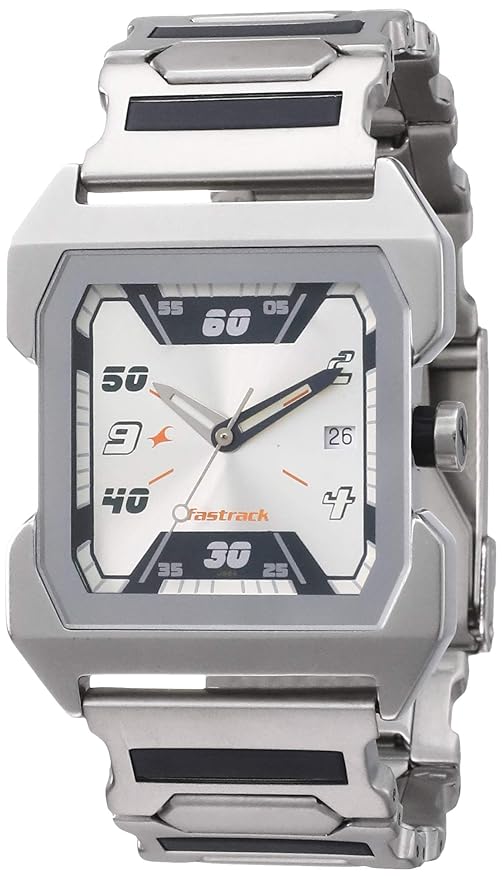 Buy Fastrack Party Analog Silver Dial Men's Watch NM1474SM01/NN1474SM01