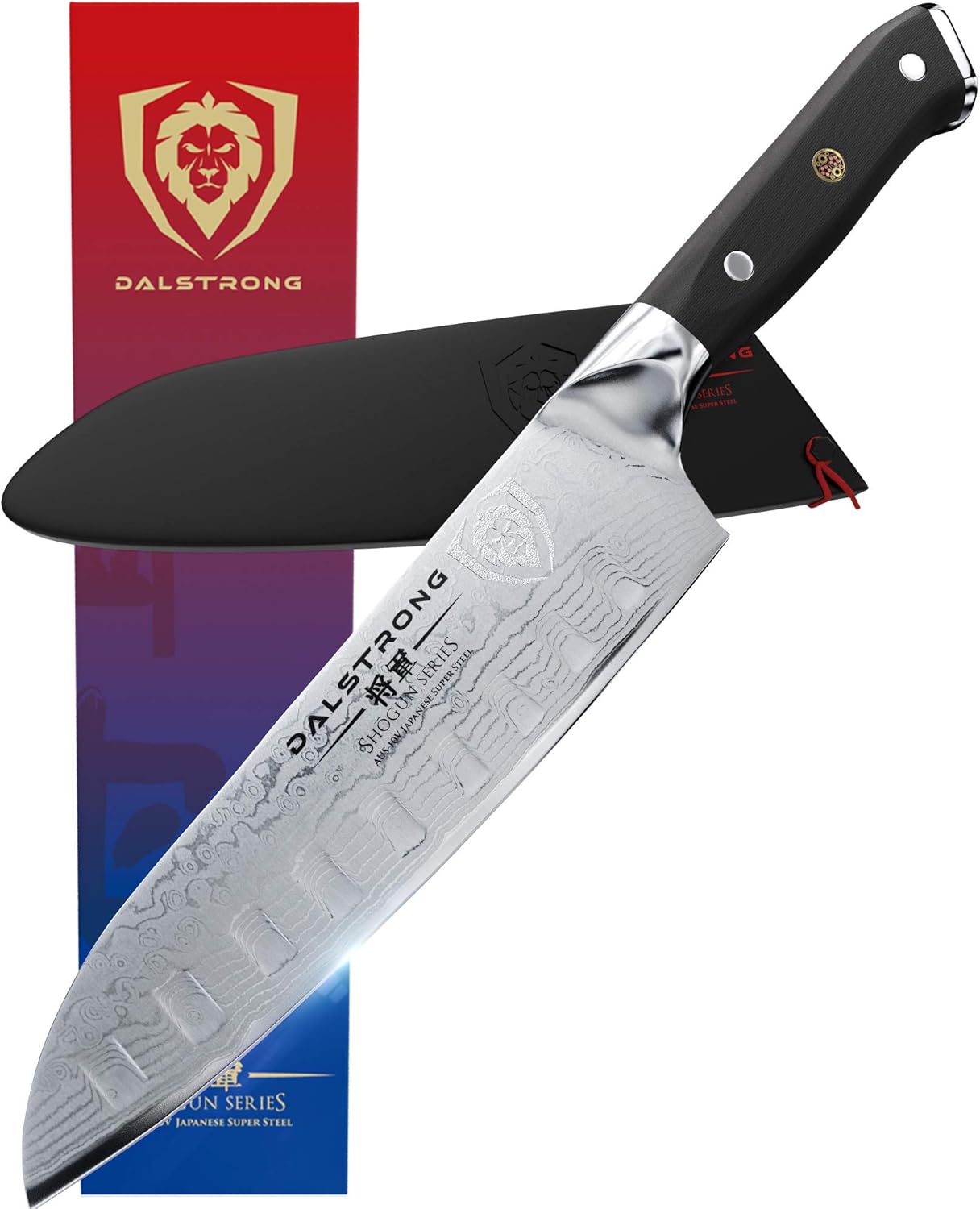 DALSTRONG Santoku Knife Shogun Series Damascus Japanese AUS10V